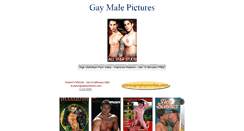 Desktop Screenshot of gaymalepictures.com